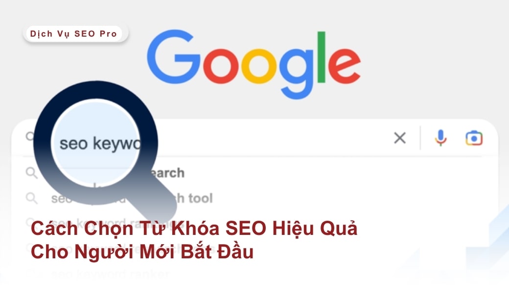 Cách Chọn Từ Khóa SEO